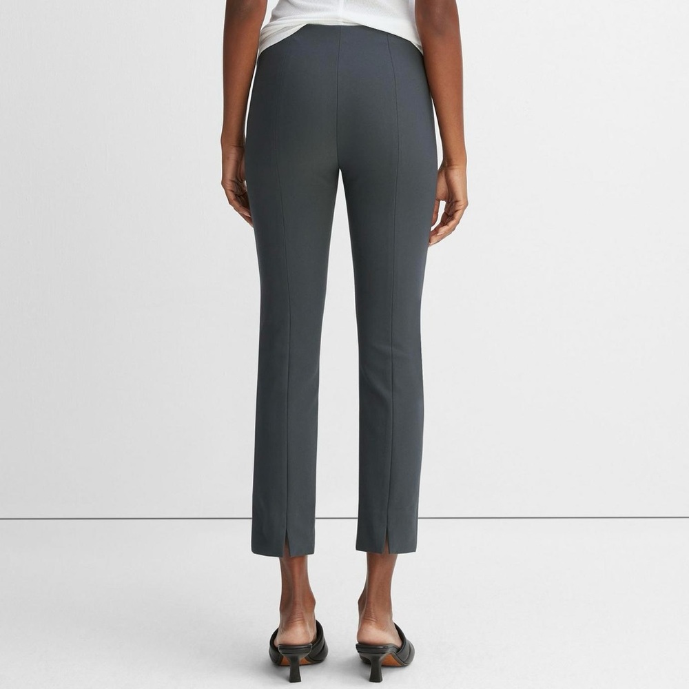 NWOT Vince Bobbi High-Rise Stitch-Seam Ponte Dark Grey Legging Pants, Size XS - Picture 4 of 16